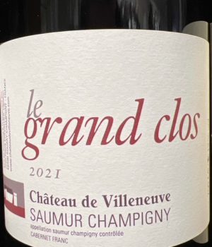 Château de Villeneuve - Le Grand Clos 2021