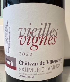Château de Villeneuve - Vieilles Vignes 2022
