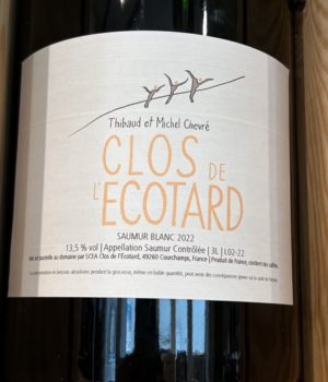 Clos de l'Écotard - Saumur blanc Jéroboam 2022