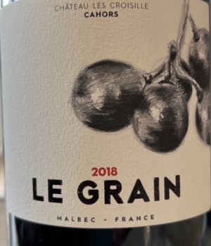 Château les Croisille - Le Grain 2018