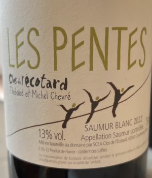 Clos de l’ Ecotard - Les Pentes 2022