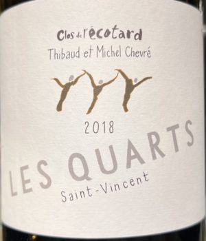 Clos de L’Ecotard - Les Quarts 2018