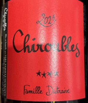 Famile Dutraive - Chiroubles 2021