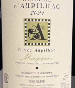 Domaine d'Aupilhac - Cuvée Aupilhac Magnum 2021