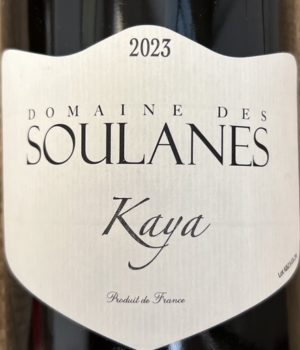 Domaine des Soulanes - Kaya 2023