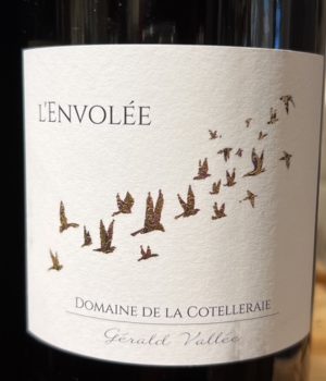 Domaine de la Cotelleraie, L'Envolée, Vin rouge, Vin de Loire, Gérald Vallée, Cabernet franc