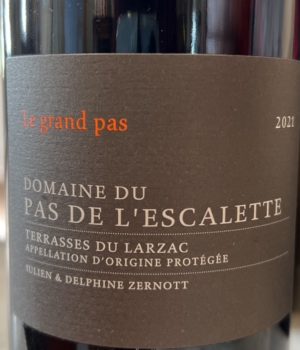 Domaine du Pas de l’Escalette - Le grand pas 2021