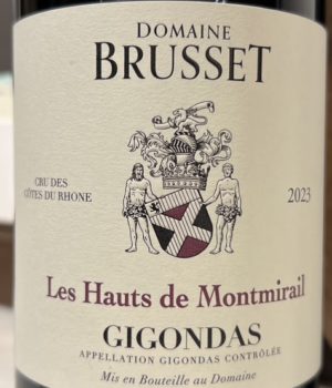 Domaine Brusset - Gigondas - Les Hauts de Montmirail 2023