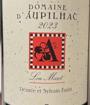 Domaine d'Aupilhac - Lou Maset 2023