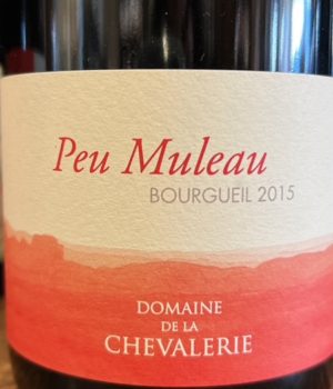 Domaine De La Chevalerie - Peu Muleau 2015