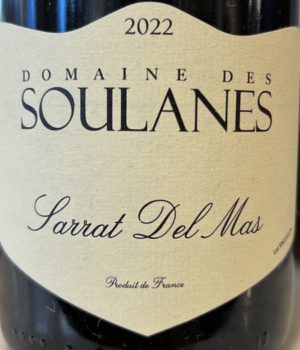 Domaine des Soulanes - Sarrat Del Mas 2022