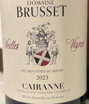 Domaine Brusset - Cairanne - Vieilles Vignes 2023