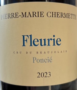 Pierre Marie Chermette- Fleurie Poncié 2023