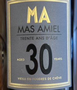 Mas Amiel - 30 Ans D’ Age - Vin Doux Naturel