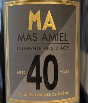 Mas Amiel - 40 Ans D’ Âge - Vin Doux Naturel