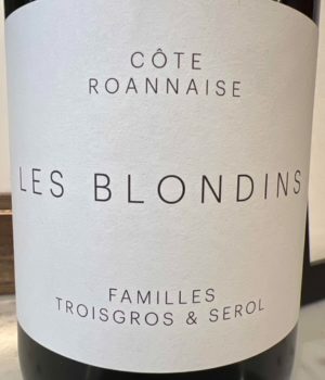 Les Blondins, Côte roannaise, Troisgros & Sérol